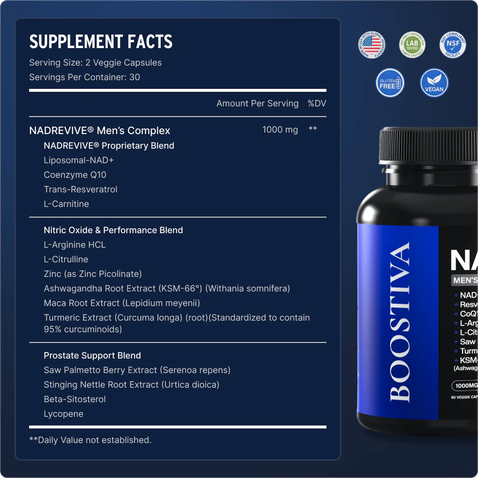 Liposomal NAD+ for Men - Image 6